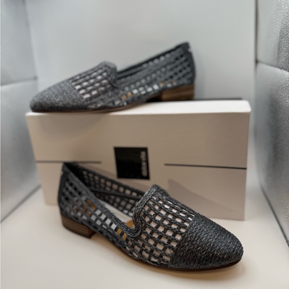 Dolce Vita Chesni Gray Jute Loafers 8